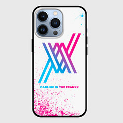 Чехол для iPhone 13 Pro Darling in the FranXX neon gradient style, цвет: 3D-черный