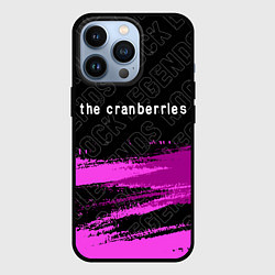 Чехол для iPhone 13 Pro The Cranberries rock legends: символ сверху, цвет: 3D-черный