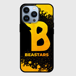 Чехол iPhone 13 Pro Beastars - gold gradient
