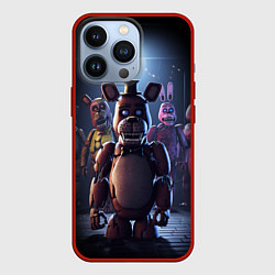 Чехол для iPhone 13 Pro Five Nights at Freddy, цвет: 3D-красный