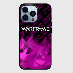 Чехол для iPhone 13 Pro Warframe pro gaming: символ сверху, цвет: 3D-черный