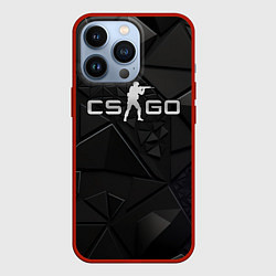 Чехол iPhone 13 Pro CSGO silver black