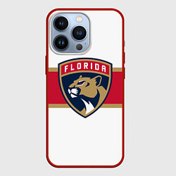 Чехол iPhone 13 Pro Florida panthers - uniform - hockey