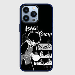 Чехол для iPhone 13 Pro Исаги Йоичи - Синяя тюрьма, цвет: 3D-тёмно-синий