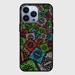 Чехол для iPhone 13 Pro Bandana - Kizaru and Big Baby Tape, цвет: 3D-черный