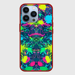Чехол iPhone 13 Pro Colorful blots - expressionism - vogue