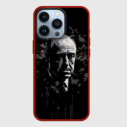 Чехол для iPhone 13 Pro Дон Вито Корлеоне крестный отец, цвет: 3D-красный