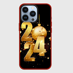 Чехол для iPhone 13 Pro Новый 2024 год, цвет: 3D-красный