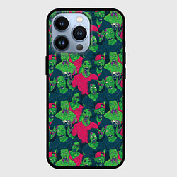 Чехол для iPhone 13 Pro Зомби - день мёртвых, цвет: 3D-черный