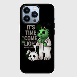Чехол для iPhone 13 Pro Время пришло - 2024, цвет: 3D-черный