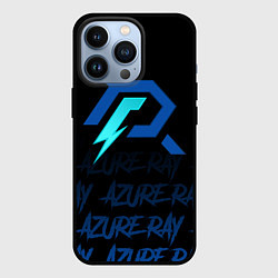 Чехол для iPhone 13 Pro Azure ray, цвет: 3D-черный