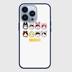 Чехол для iPhone 13 Pro Skzoo все вместе, цвет: 3D-тёмно-синий