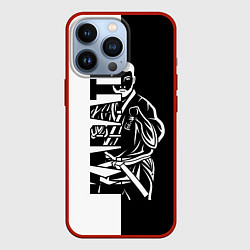 Чехол для iPhone 13 Pro Karate, цвет: 3D-красный
