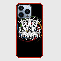 Чехол для iPhone 13 Pro Running, цвет: 3D-красный