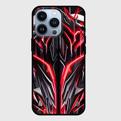 Чехол для iPhone 13 Pro Киберпанк черепа, цвет: 3D-черный