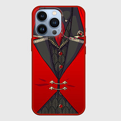 Чехол для iPhone 13 Pro Алый фрак, цвет: 3D-красный