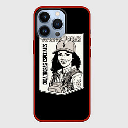 Чехол для iPhone 13 Pro Avispas Negras - Кубинский спецназ, цвет: 3D-красный