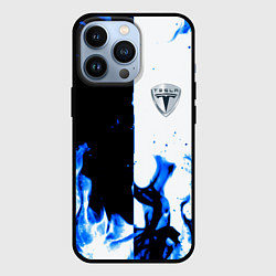 Чехол iPhone 13 Pro Tesla Elon Mask fire