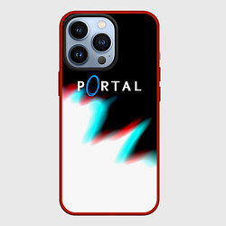 Чехол для iPhone 13 Pro Portal game blink color, цвет: 3D-красный