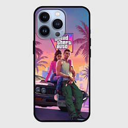 Чехол для iPhone 13 Pro Главные герои gta 6, цвет: 3D-черный