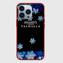 Чехол для iPhone 13 Pro Assasins creed winter is coming, цвет: 3D-красный