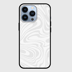 Чехол для iPhone 13 Pro Абстрактные волны вектор, цвет: 3D-черный