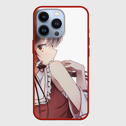 Чехол для iPhone 13 Pro Touhou Project Рейму Cute, цвет: 3D-красный