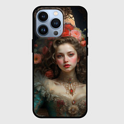 Чехол iPhone 13 Pro Красавица и чудовище girl