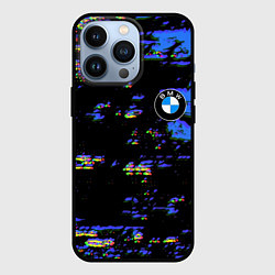 Чехол для iPhone 13 Pro BMW краски абстракция, цвет: 3D-черный