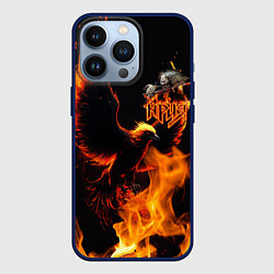 Чехол для iPhone 13 Pro Феникс ария, цвет: 3D-тёмно-синий
