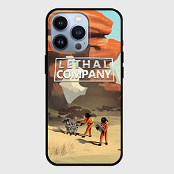 Чехол для iPhone 13 Pro Lethal Company: Art, цвет: 3D-черный