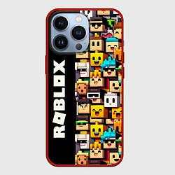 Чехол для iPhone 13 Pro Roblox - game, цвет: 3D-красный