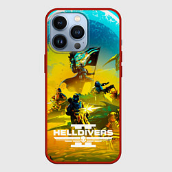 Чехол iPhone 13 Pro Helldivers 2: Battle