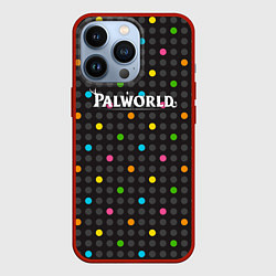 Чехол iPhone 13 Pro Palworld logo game