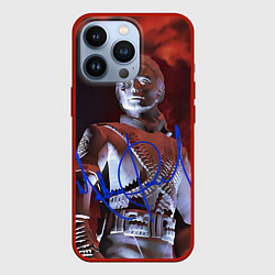 Чехол iPhone 13 Pro Статуя Макла Джексона с автографом - альбом Histor