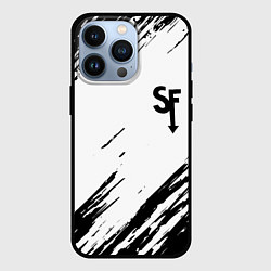 Чехол для iPhone 13 Pro Sally Face краски инди гейм, цвет: 3D-черный
