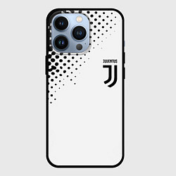 Чехол для iPhone 13 Pro Juventus sport black geometry, цвет: 3D-черный