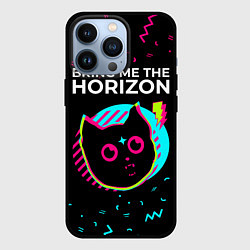 Чехол для iPhone 13 Pro Bring Me the Horizon - rock star cat, цвет: 3D-черный