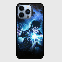 Чехол для iPhone 13 Pro Юкио - Синий экзорцист, цвет: 3D-черный