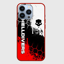 Чехол iPhone 13 Pro Helldivers 2: Skull Logo