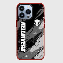 Чехол iPhone 13 Pro Helldivers 2: Skull Logo