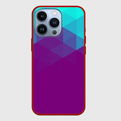 Чехол iPhone 13 Pro Geometry polygonal psy