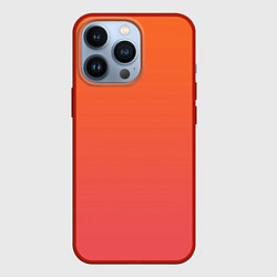 Чехол iPhone 13 Pro Градиент оранжево-розовый