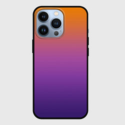 Чехол iPhone 13 Pro Градиент оранжево-фиолетовый