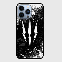 Чехол для iPhone 13 Pro The Witcher - Ведьмак белый волк, цвет: 3D-черный