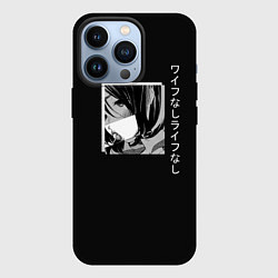 Чехол для iPhone 13 Pro Aesthetic anime waifu, цвет: 3D-черный