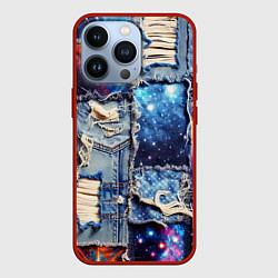 Чехол iPhone 13 Pro Звездный небосвод - пэчворк