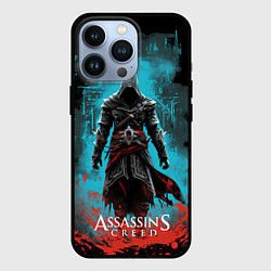 Чехол для iPhone 13 Pro Assassins creed подводный город, цвет: 3D-черный