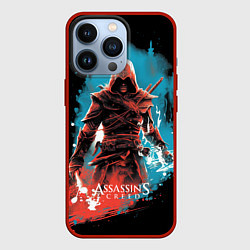 Чехол iPhone 13 Pro Assassins creed фон абстрактный