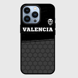 Чехол для iPhone 13 Pro Valencia sport на темном фоне посередине, цвет: 3D-черный